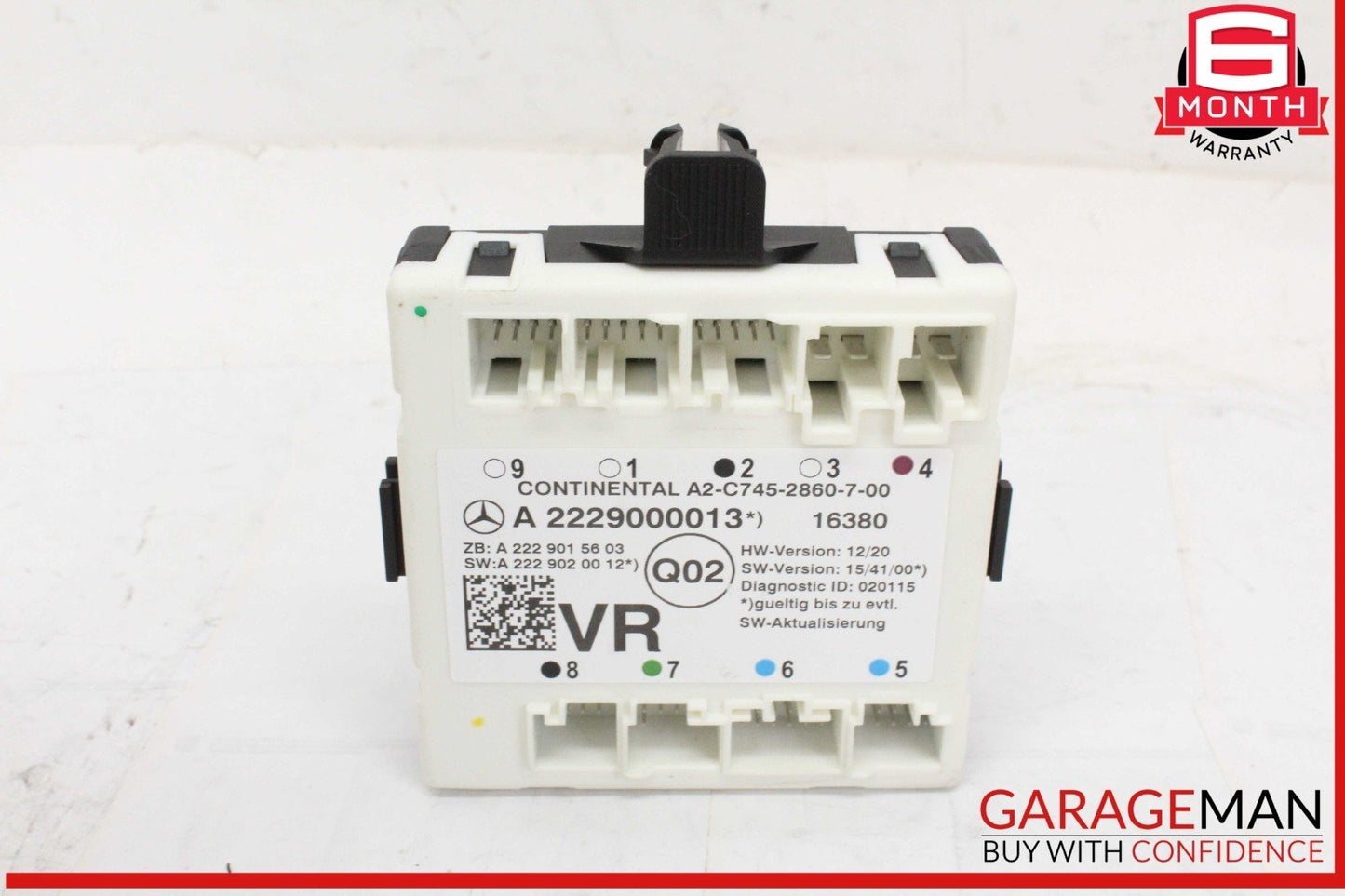 15-20 Mercedes W205 C300 Front Right Passenger Side Door Control Module Unit OEM