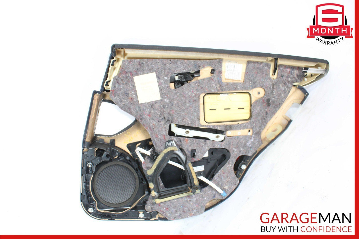 06-11 Mercedes W219 CLS63 CLS55 AMG Rear Left Interior Door Panel Black OEM