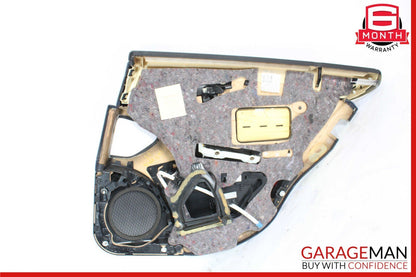 06-11 Mercedes W219 CLS63 CLS55 AMG Rear Left Interior Door Panel Black OEM
