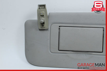 06-12 Mercedes X164 GL450 Front Left Driver Side Sun Visor Sunvisor Gray OEM