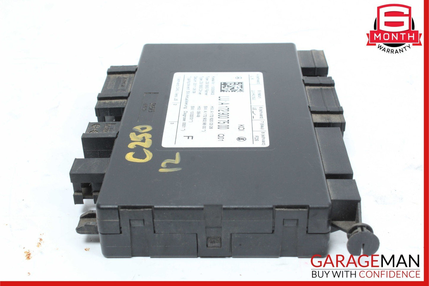 08-18 Mercedes W204 C300 E350 Front Left Side Seat Control Module Unit