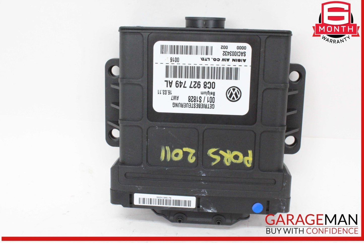 11-14 Porsche Cayenne 958 Automatic Transmission Control Module Unit TCU TCM OEM