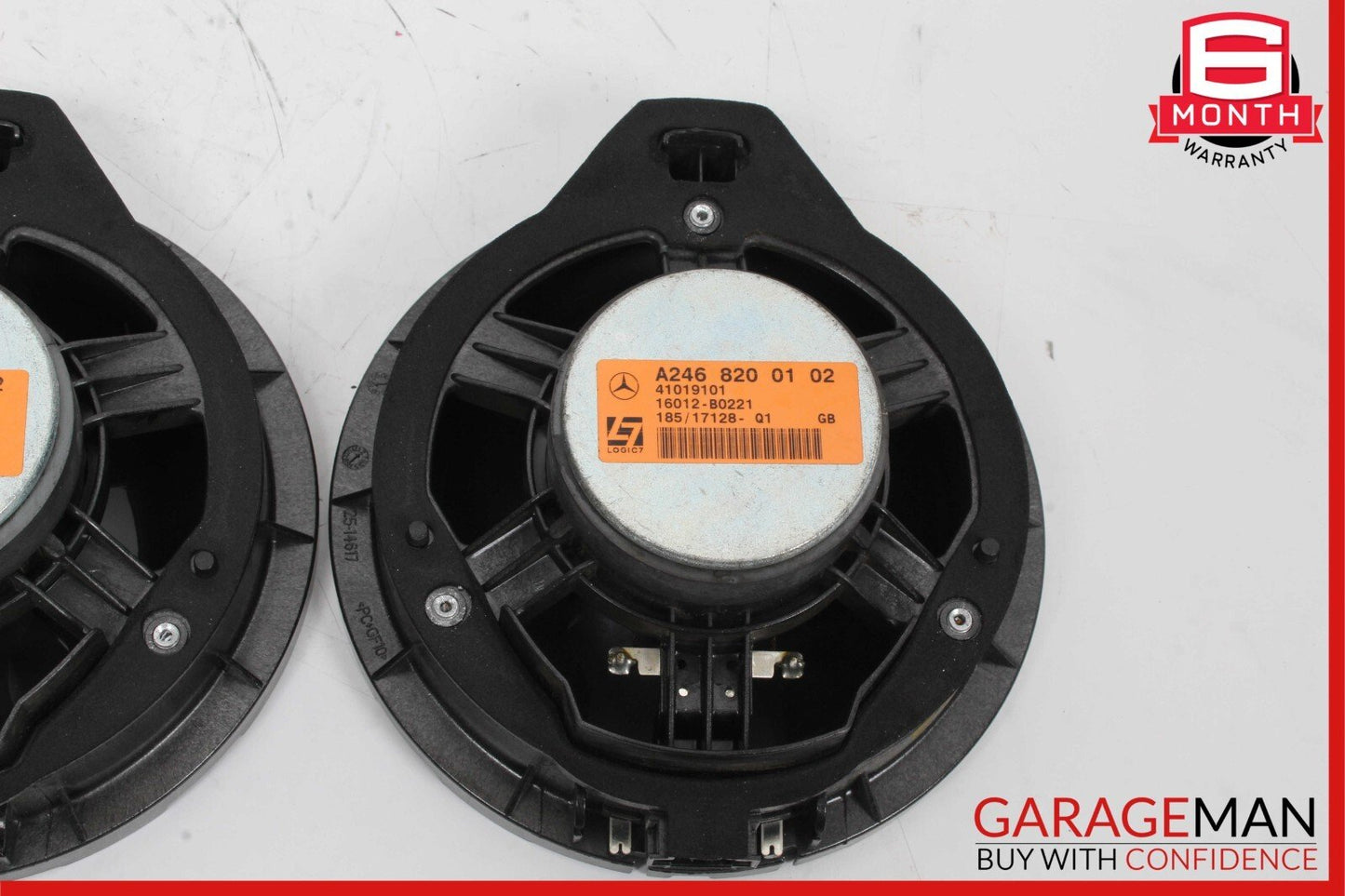 08-18 Mercedes W212 E350 C250 CLS550 Rear Door Audio Speaker Logic 7 Set of 2 Pc