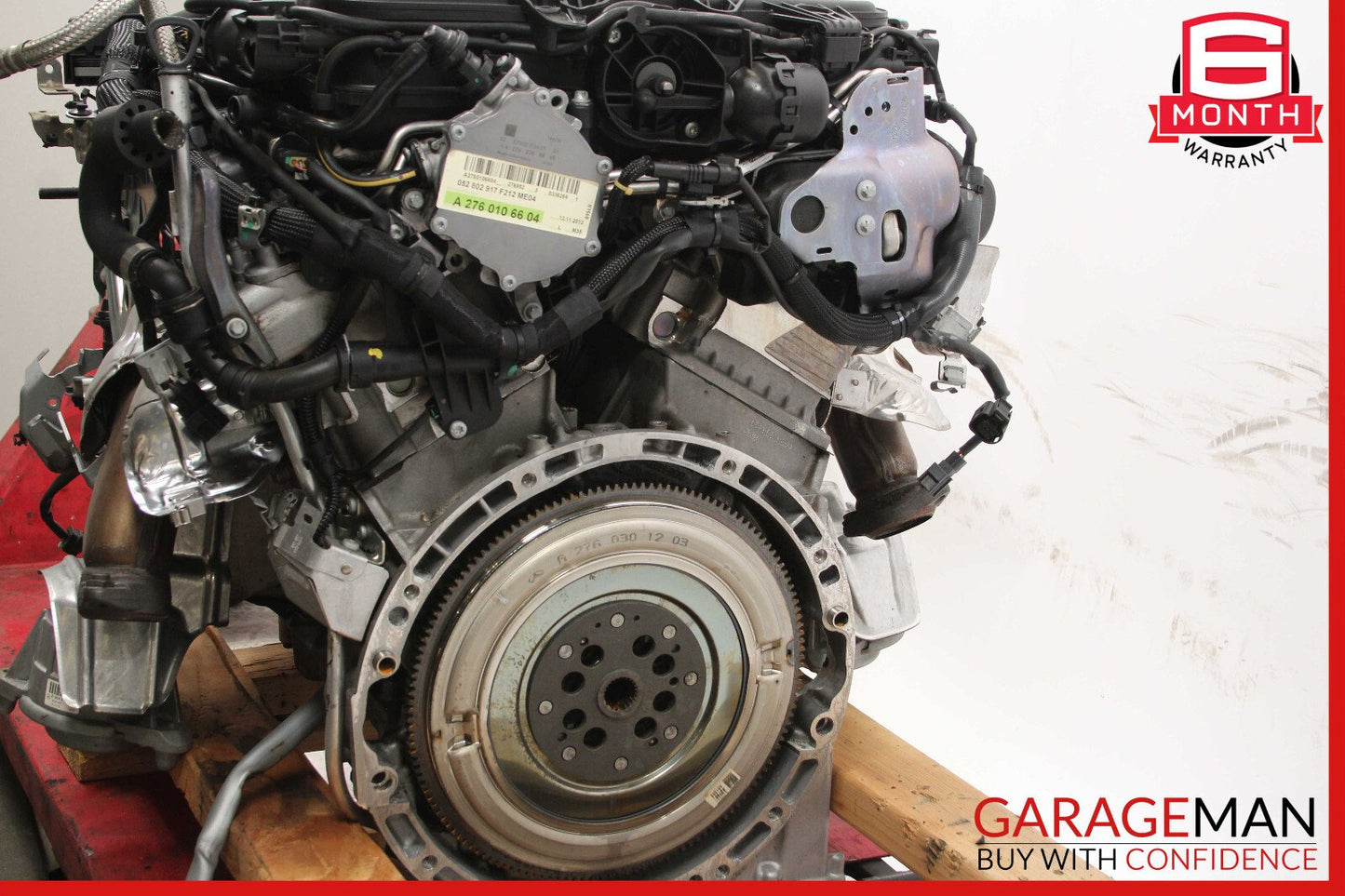 13-15 Mercedes W212 E400 Hybrid 3.5L Engine Motor Block Assembly 150k OEM