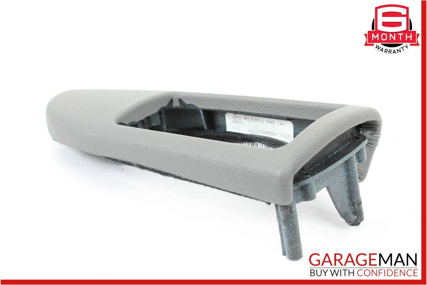 07-09 Mercedes W221 S550 Rear Left Window Regulator Control Trim Bezel Grey OEM