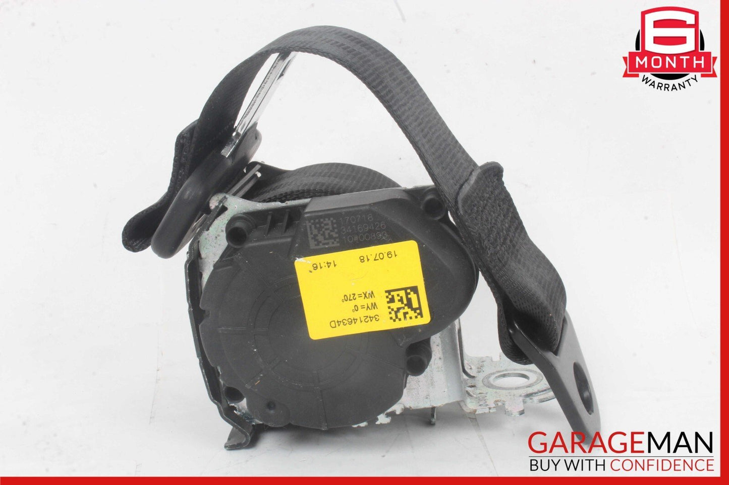 17-23 Alfa Romeo Giulia Rear Left or Right Seatbelt Seat Belt Retractor OEM