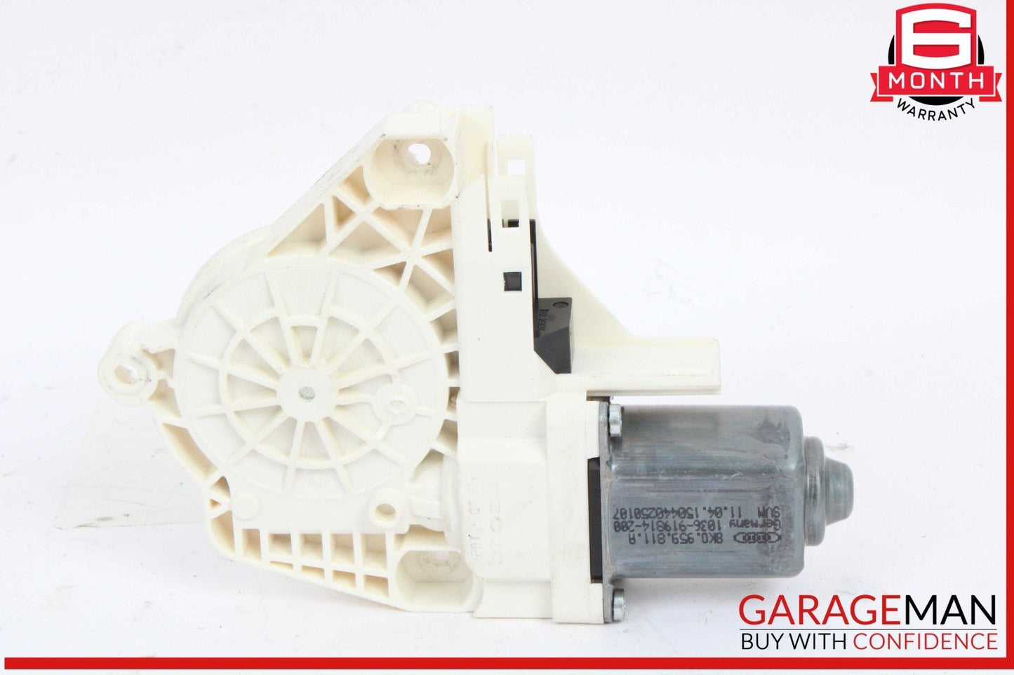 09-18 Audi Q5 SQ5 S6 Rear Left Driver Side Window Regulator Motor 8K0959811A OEM