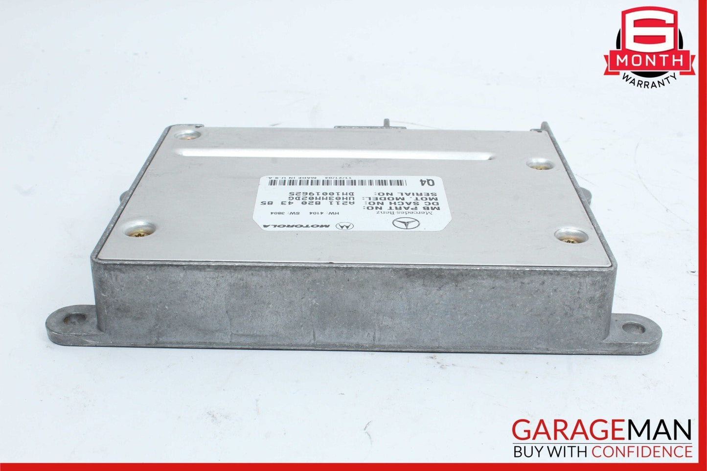 03-11 Mercedes W219 CLS500 E500 Motorola Bluetooth Communication Module OEM