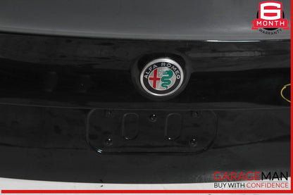 17-22 Alfa Romeo Giulia Trunk Lid Hatch Shell Panel Black OEM