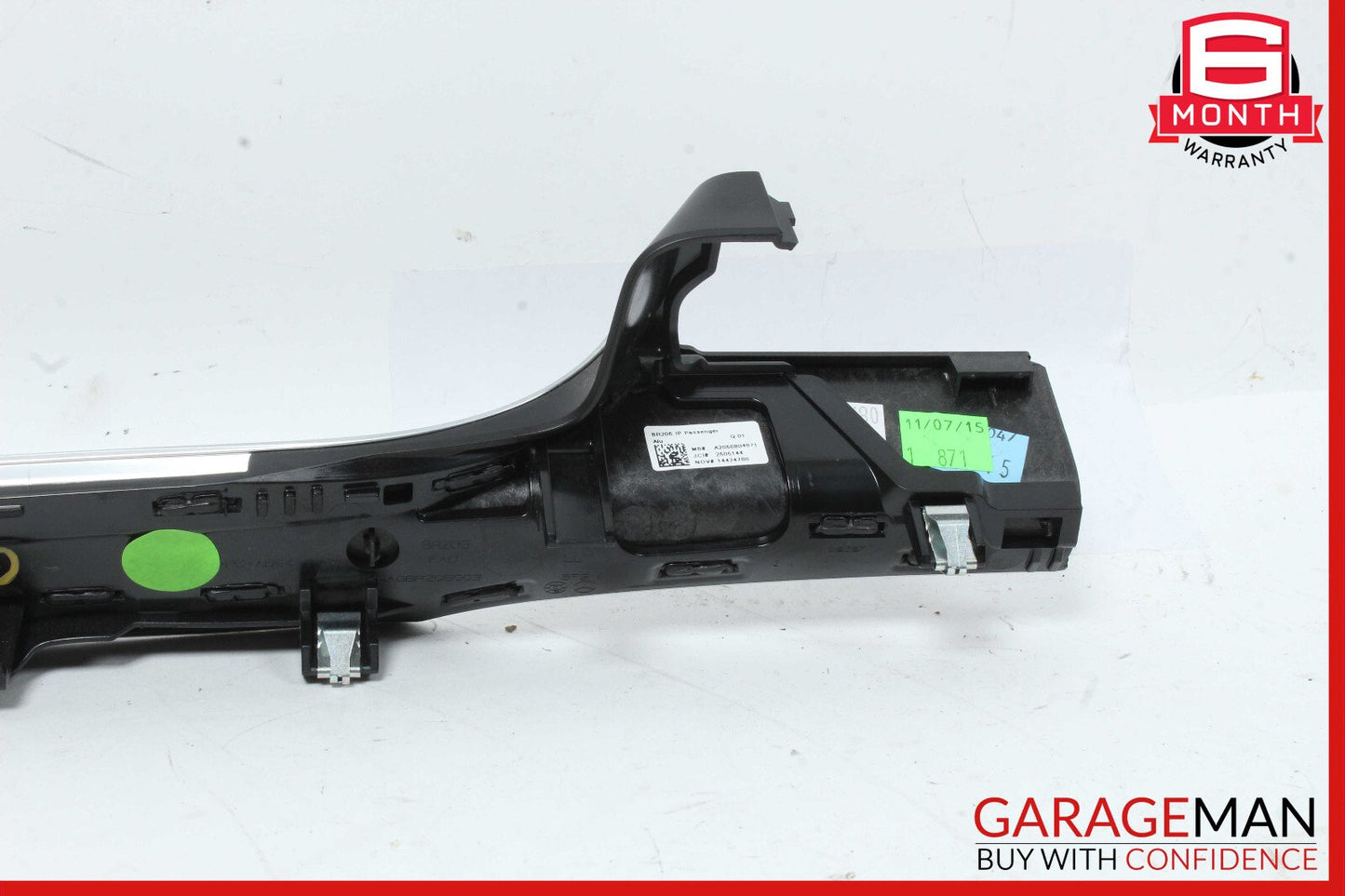 15-20 Mercedes W205 C300 GLC43 AMG Dashboard Dash Right Molding Trim OEM
