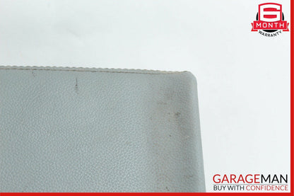 03-06 Mercedes R230 SL500 Center Console Rear Lid Cover Panel Leather Gray OEM