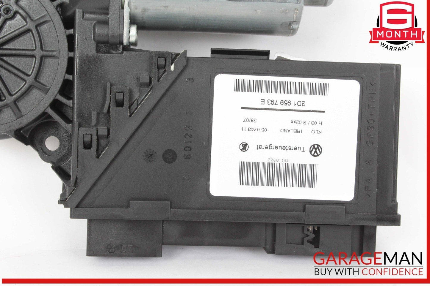 03-10 Porsche Cayenne S 955 957 Front Left Driver Side Window Regulator Motor