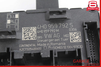 11-17 Porsche Cayenne 958 Audi D4 A8 A8L Door Control Module Front Right Side