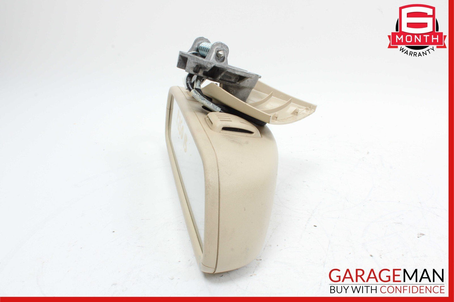08-14 Mercedes W204 C300 C250 Front Top Upper Rear View Mirror Assy Beige OEM