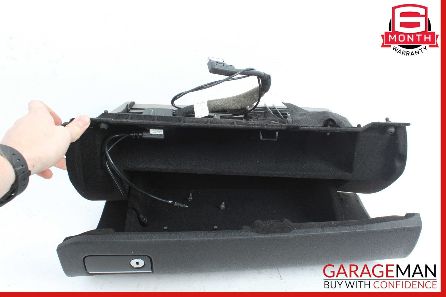 06-12 Mercedes W164 ML350 GL550 GL320 Dashboard Glove Box Glovebox Black OEM