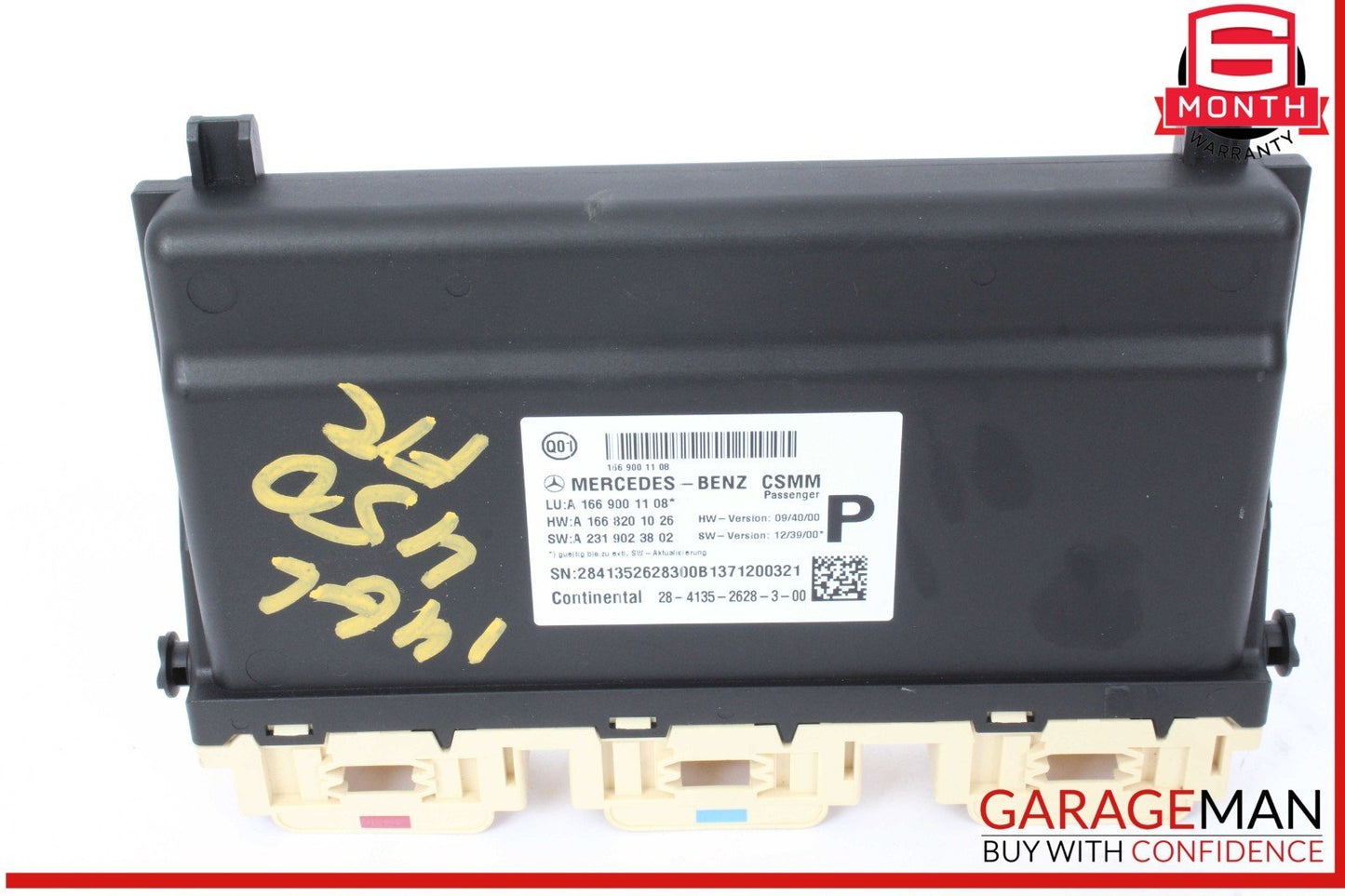 12-20 Mercedes X166 GL450 4MATIC Front Right Side Seat Control Module OEM