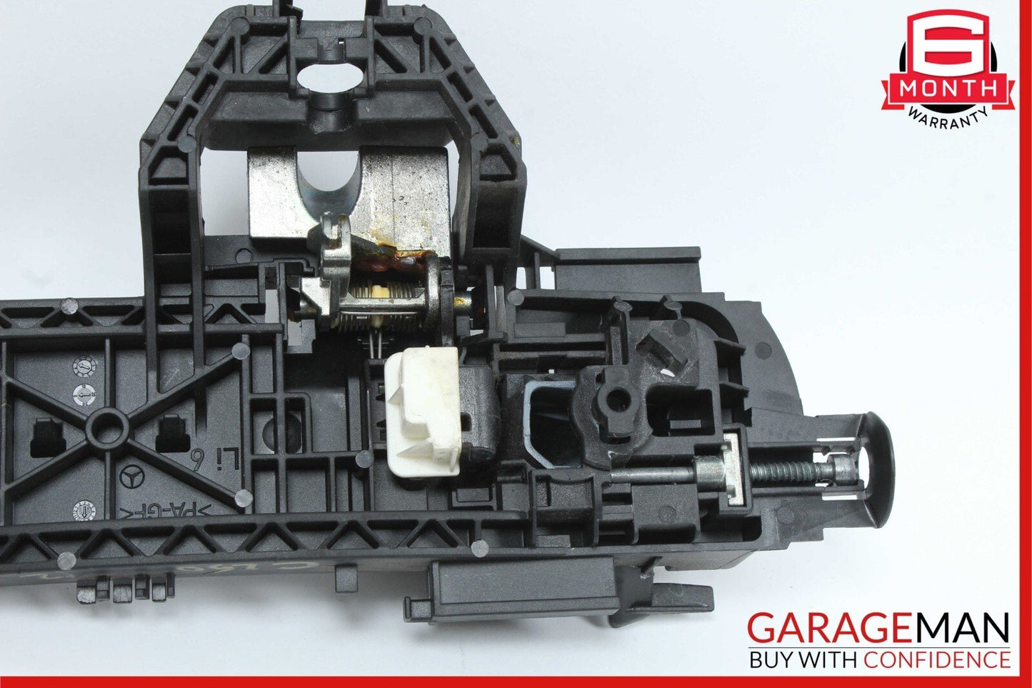 12-14 Mercedes W204 C250 Rear Left Side Exterior Door Handle Magnetite Black