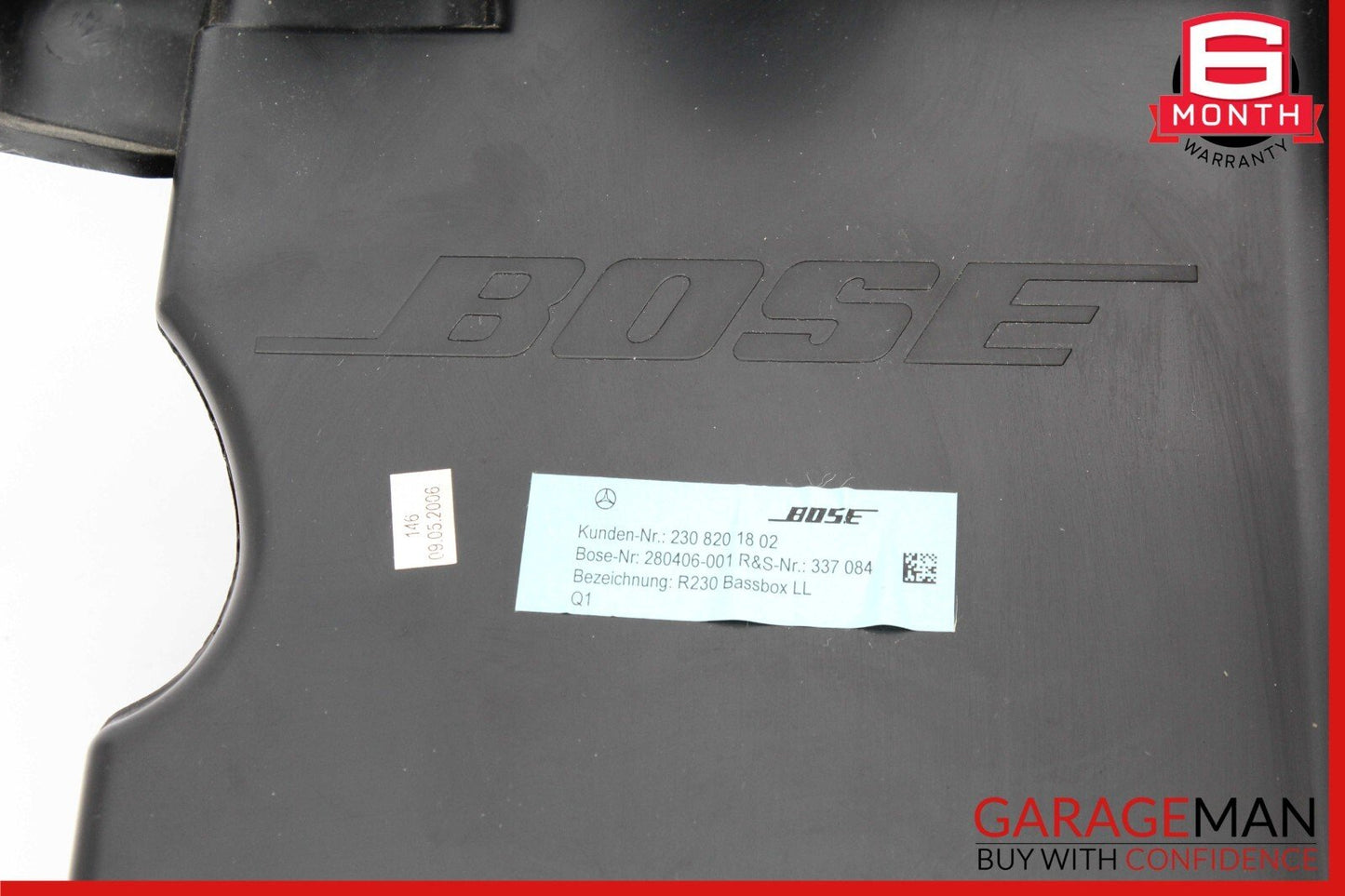 03-08 Mercedes R230 SL500 SL55 AMG BOSE Subwoofer Audio Radio Speaker OEM