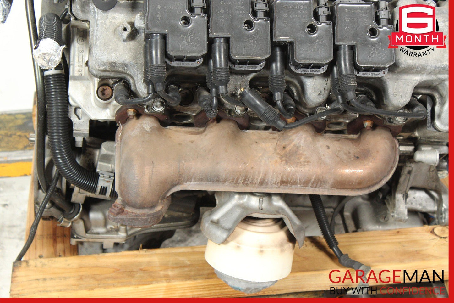 03-06 Mercedes R230 SL500 RWD Engine Motor Block Assembly OEM 150k