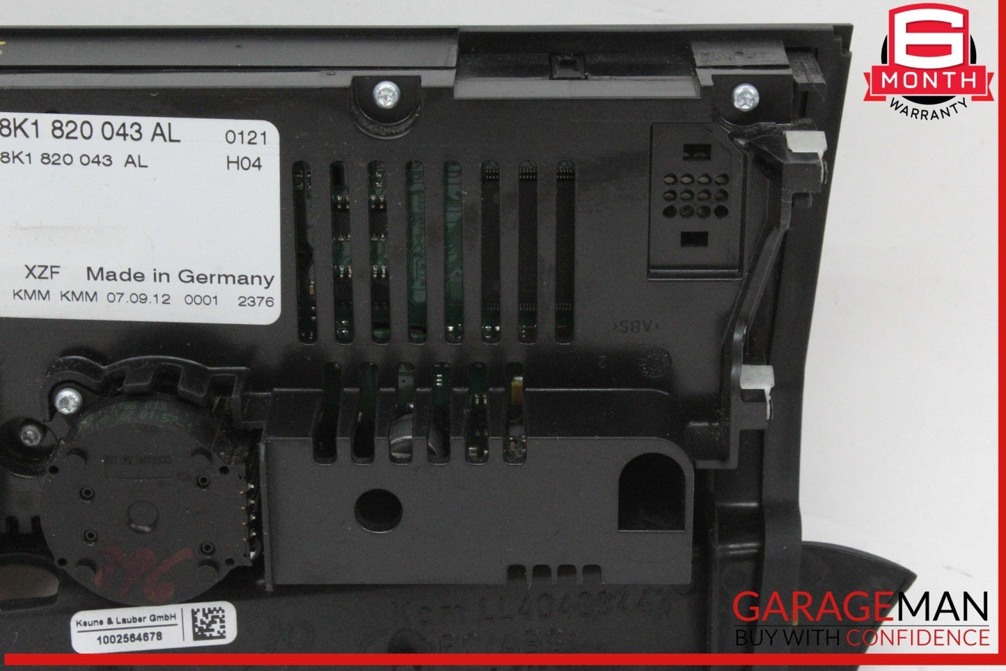 13-17 Audi Q5 SQ5 Front Dash AC A/C Air Conditioning Heater Climate Control Unit