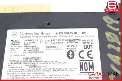 15-20 Mercedes X156 GLA250 Telematics Communication Bluetooth Control Module OEM