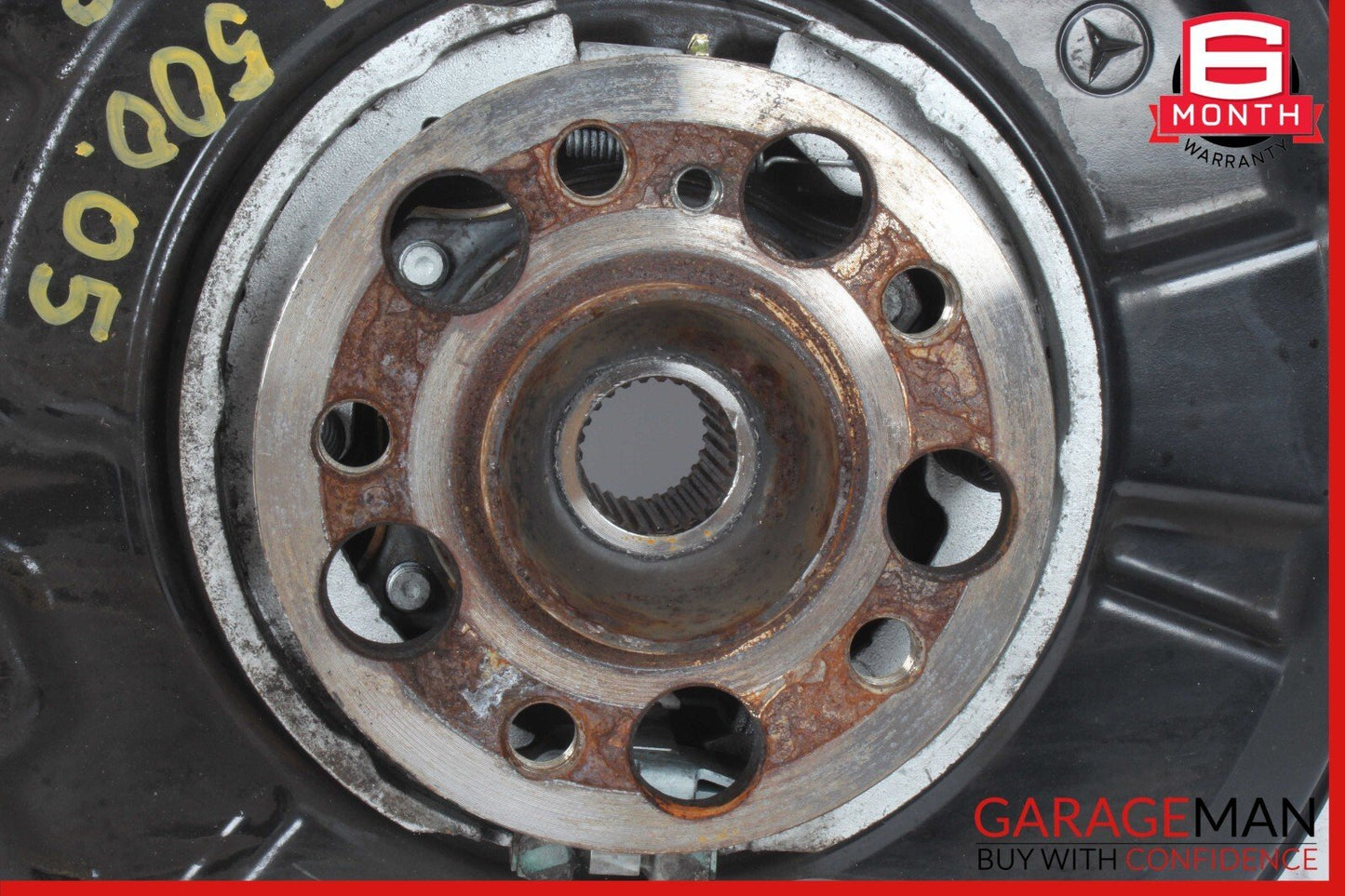 03-12 Mercedes R230 SL55 AMG Rear Right Side Wheel Spindle Knuckle Hub Bearing