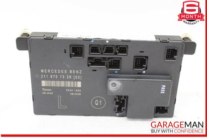03-09 Mercedes W211 E320 CDI E350 Front Left Side Door Control Module Unit OEM