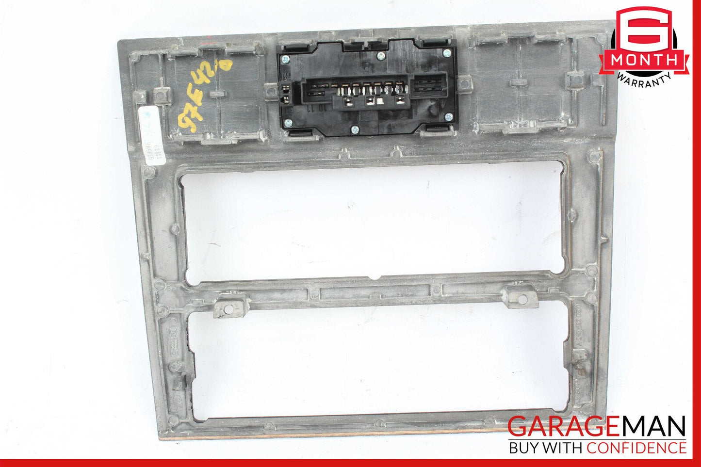 96-03 Mercedes W210 E300 E320 Center Console Dash Trim Switch Hazard Wood OEM