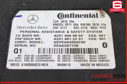 10-20 Mercedes X166 GL450 GLA250 SL400 Communication Control Module Unit OEM