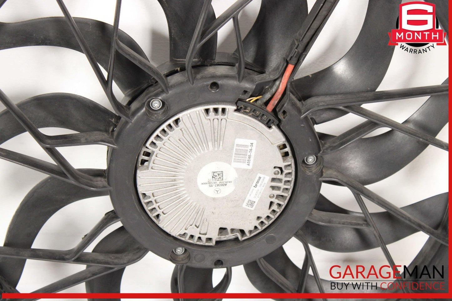 12-19 Mercedes W166 ML63 AMG GLE400 Engine Motor Cooling Radiator Fan Motor OEM