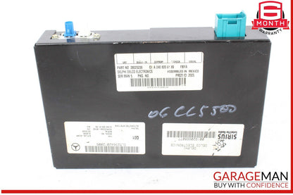 03-11 Mercedes W219 CLS500 Sirius Satellite Radio Receiver Module Unit 240820818