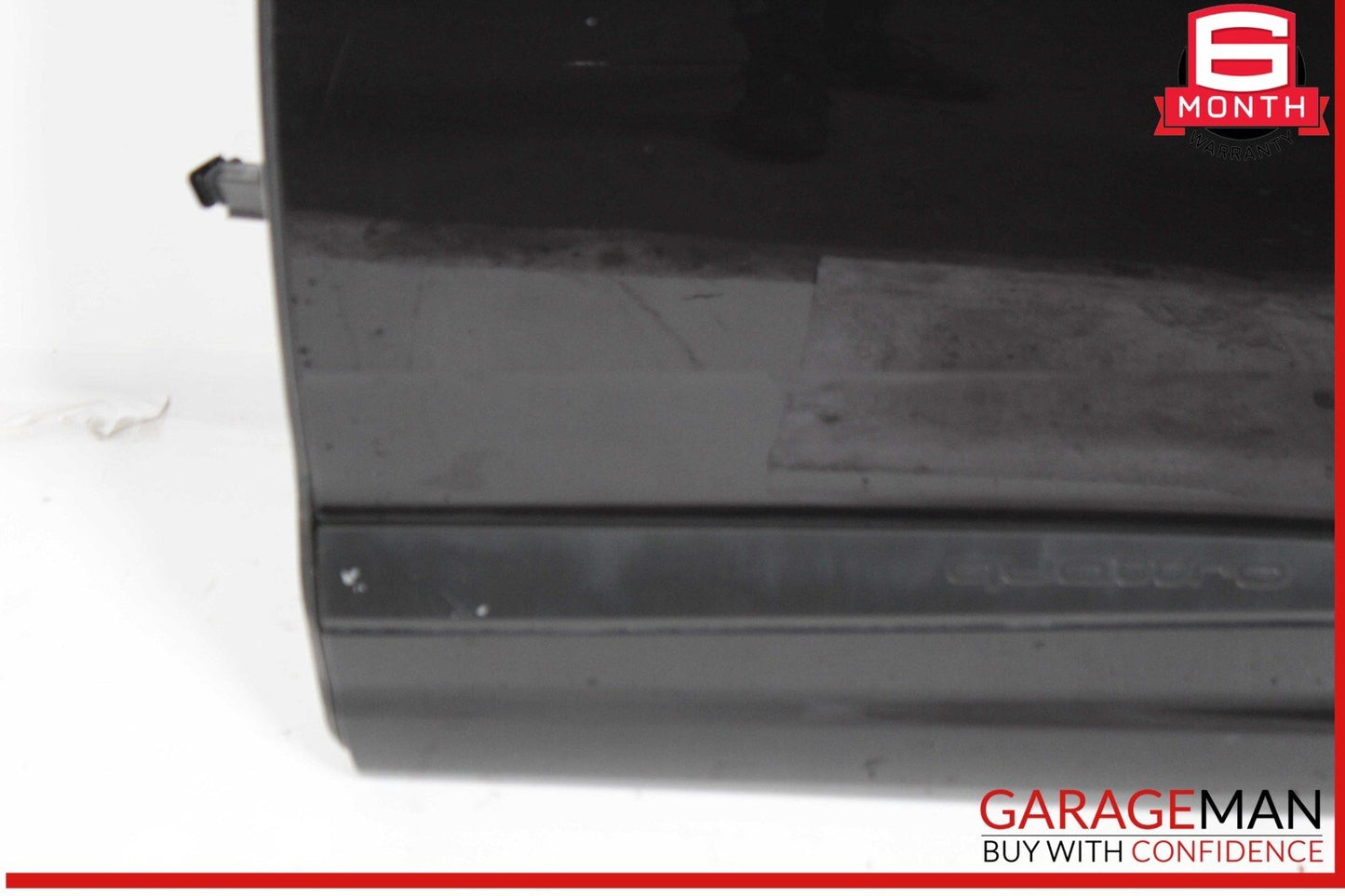 17-19 Audi Q7 Rear Left Driver Side Door Shell Black OEM