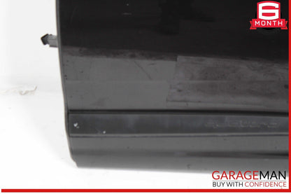 17-19 Audi Q7 Rear Left Driver Side Door Shell Black OEM