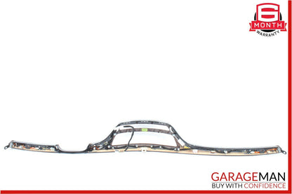 07-09 Mercedes W221 S550 Front Center Dash Dashboard Trim Cover Panel Bezel Wood