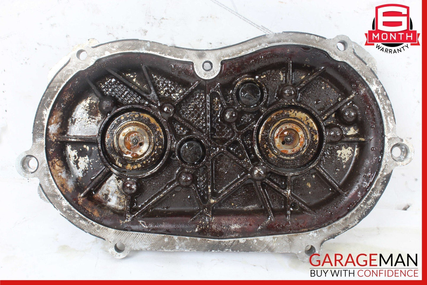 Mercedes W212 E350 GL550 Front Left Side Engine Timing Chain Cover Plate OEM