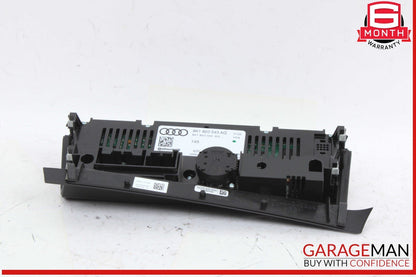 13-17 Audi Q5 A4 A5 Front A/C AC Climate Control Switch Panel Assembly OEM