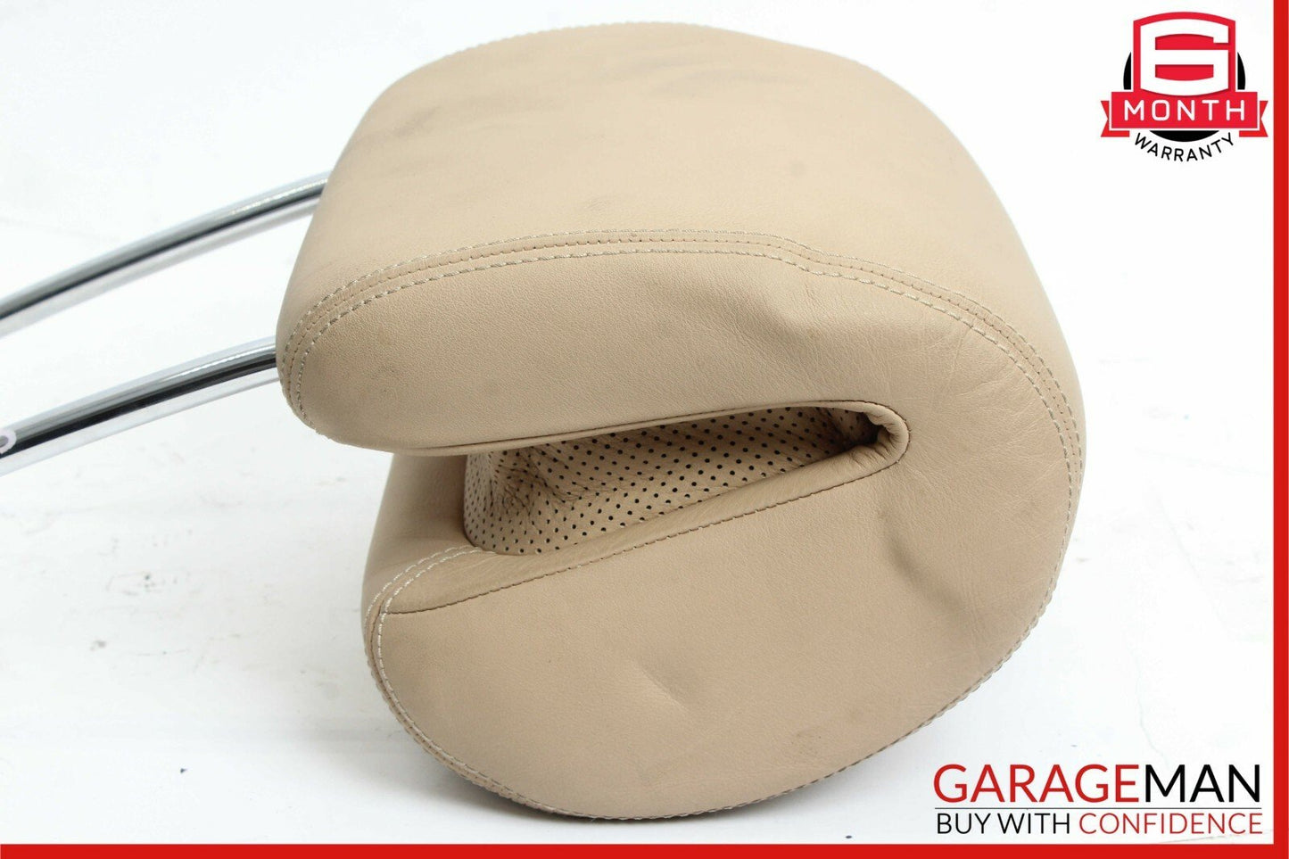 00-06 Mercedes W220 S430 S500 Front Left / Right Seat Headrest Head Rest Pebble