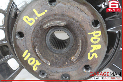 11-14 Porsche Cayenne 958 Rear Left Driver Side Spindle Knuckle Wheel Hub OEM