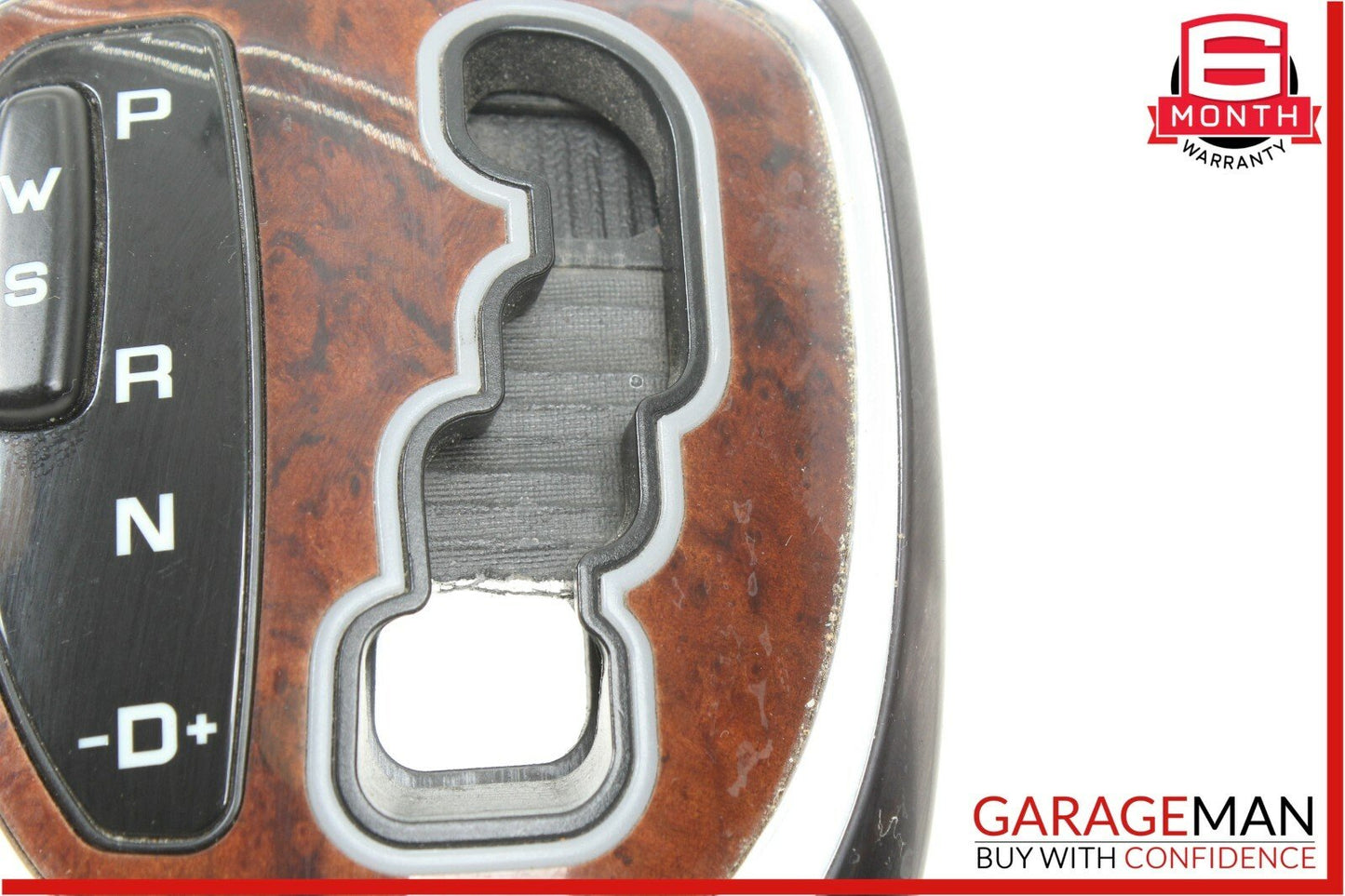 00-06 Mercedes W220 S55 Gear Shifter Bezel Trim Indicator Wood OEM