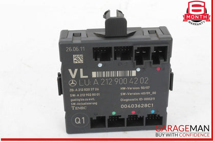08-18 Mercedes W212 E350 Bluetec Front Left Side Door Control Module Unit OEM