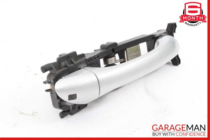 05-11 Mercedes R171 SLK350 Front Right Passenger Exterior Door Handle Silver