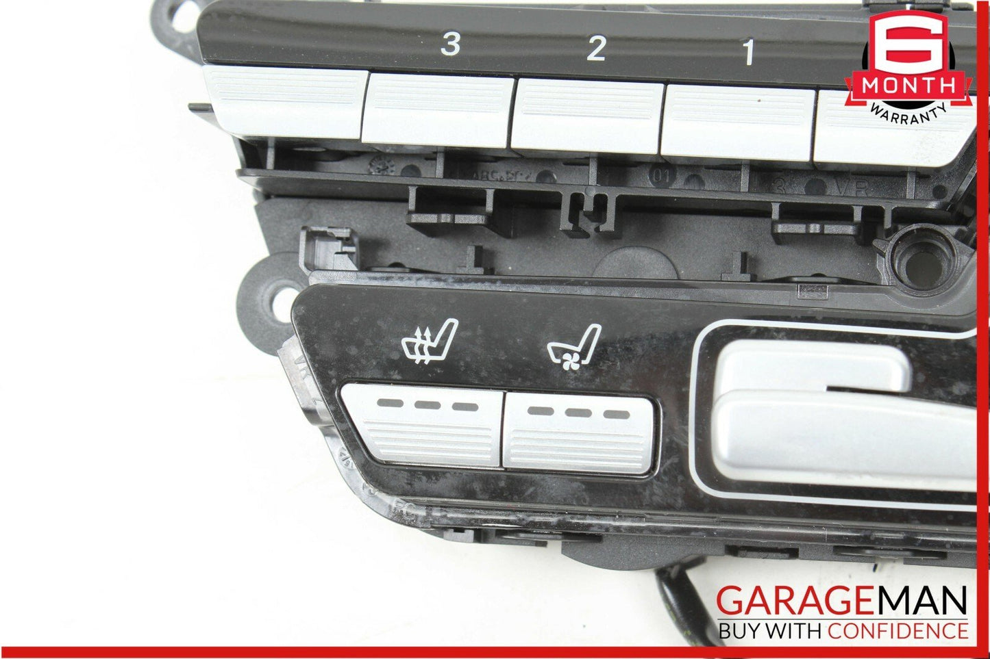 07-13 Mercedes W216 S550 CL65 AMG Front Right Side Seat Control Switch Set OEM