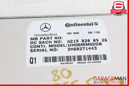 06-12 Mercedes W219 CLS550 SL550 Communication Control Module 2198200926 OEM