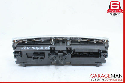 05-09 Mercedes CLK350 CLK500 CLK550 Center Dashboard Control Switch Control Wood
