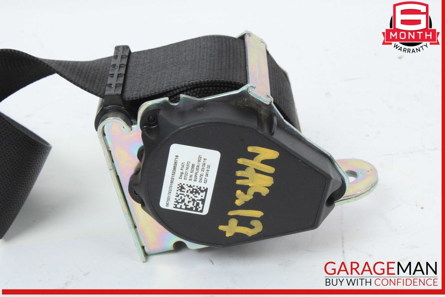 14-22 Maserati Ghibli Rear Left or Right Side Seat Belt Seatbelt Retractor OEM