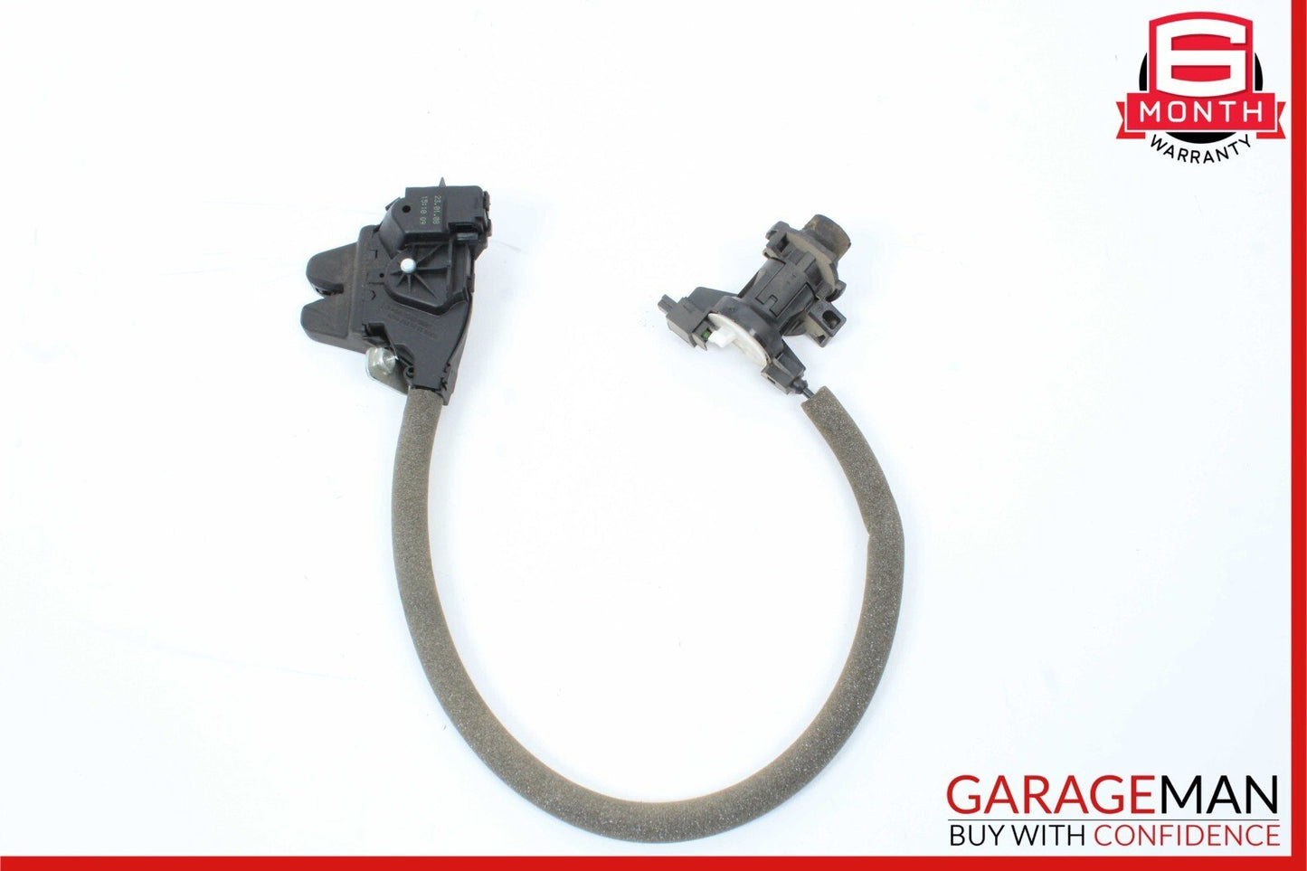 08-17 Mercedes W204 C300 Trunk Lid Latch Lock Actuator w/ Cylinder Mechanism OEM