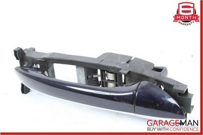 03-06 Mercedes W211 E350 E500 Rear Right Side Exterior Door Handle Blue OEM