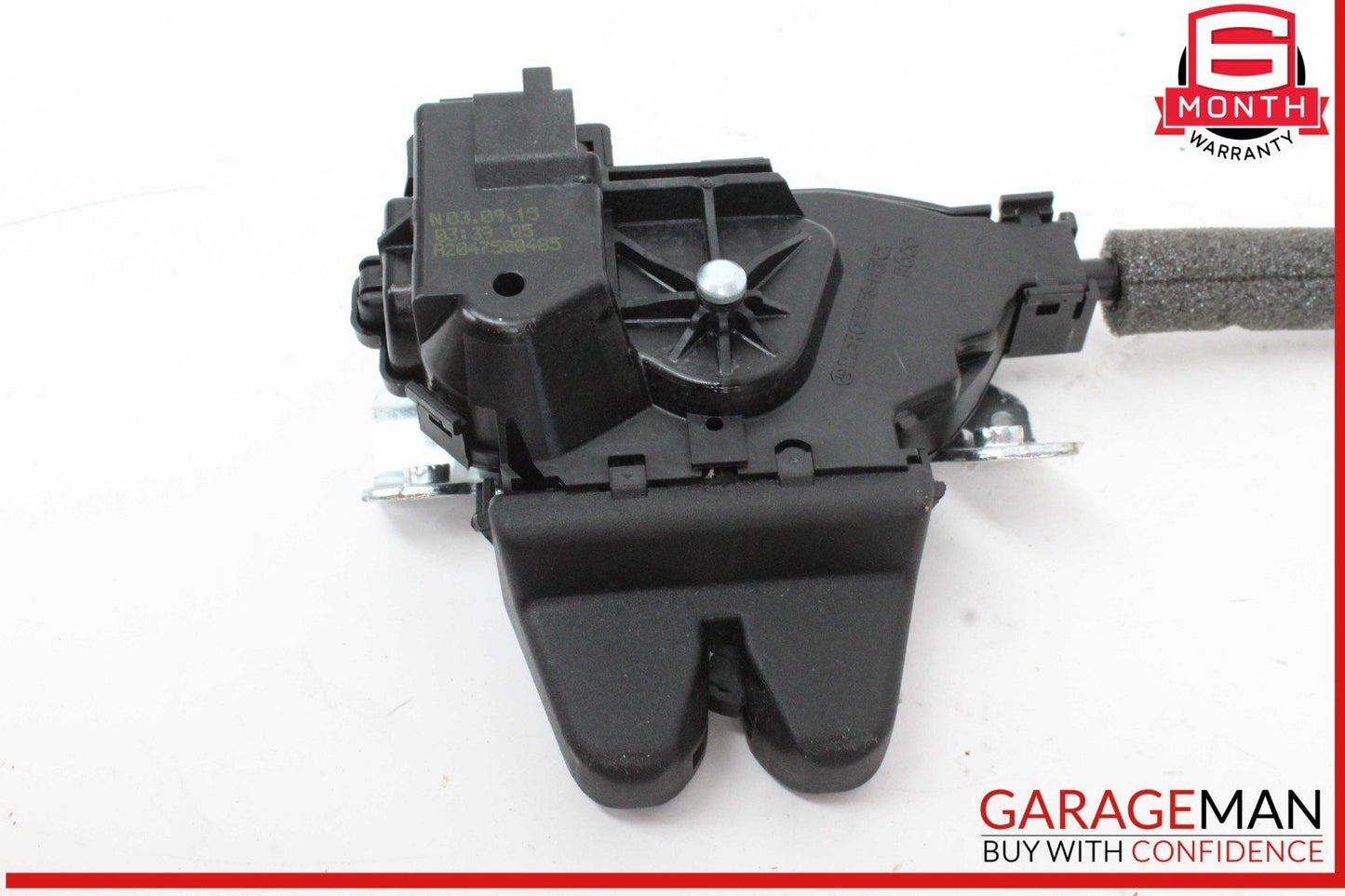 08-17 Mercedes W212 E400 Trunk Lid Latch Lock Actuator 2047500261 OEM