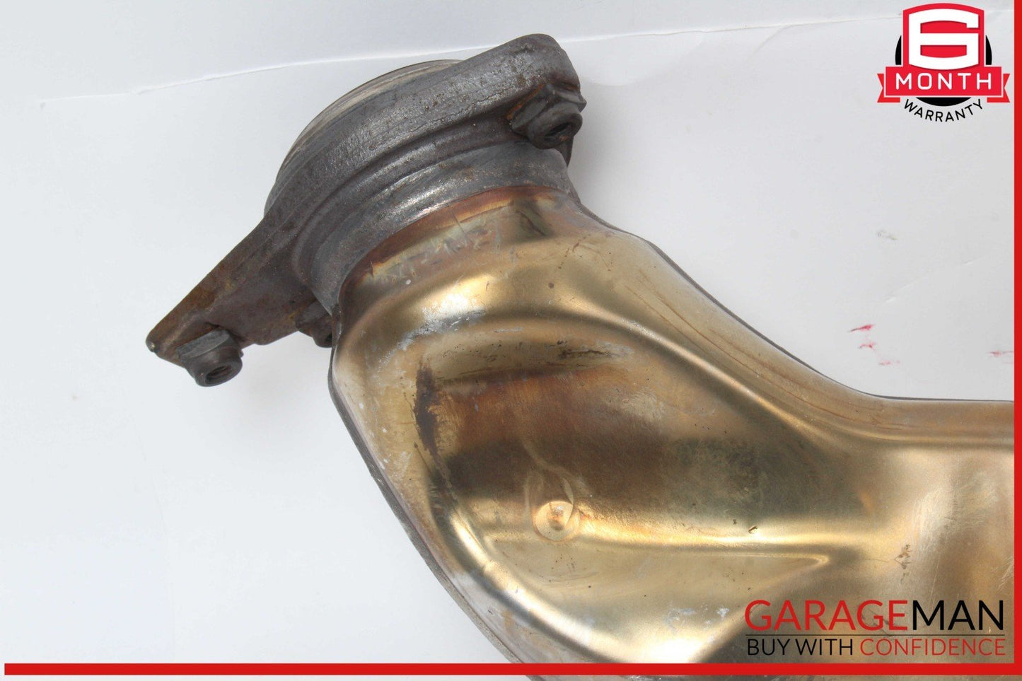 12-18 Mercedes W218 CLS550 4.6L Right Exhaust Pipe Adapter 2781400808 OEM