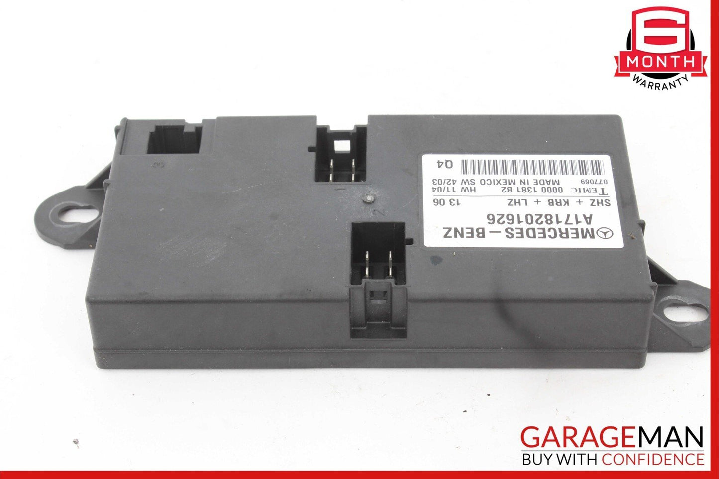 05-11 Mercedes R171 SLK280 SLK350 Heating Heated Seat Control Module Unit
